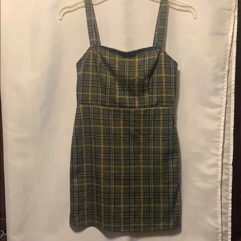 Plaid Bodycon Dress